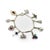 We love these Art Deco charm bracelets because the charms of the era were so special, and usually diamond and gemstone...