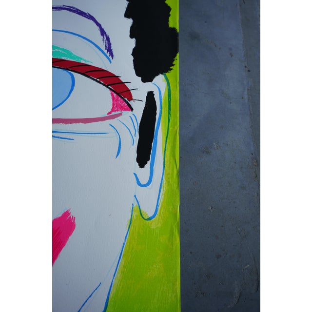 Paper Frederick James Brown, Jules, 1990, Silkscreen Print For Sale - Image 7 of 8