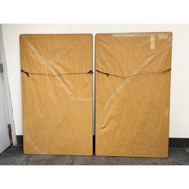 Antique Chinese Qing Dynasty Ancestor Portraits, Pair For Sale - Image 12 of 12