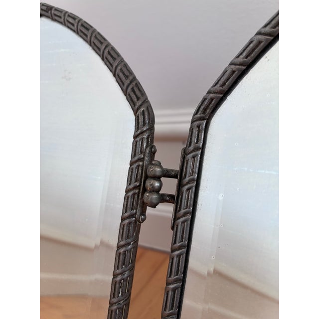 Art Deco Tri-Fold Boudoir Vanity Mirror, English, 1920s For Sale - Image 14 of 15
