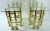 Tubular Brass and Glass End Tables - a Pair For Sale - Image 4 of 13