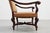 Baroque Carved Walnut Armchair with Scrolling and Tapestry Upholstery, France, 1800 For Sale - Image 3 of 16