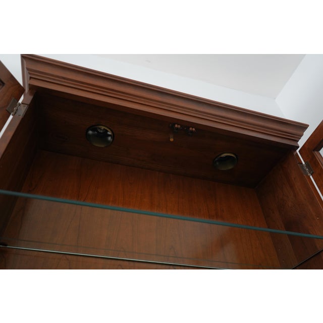 Stickley Stickley Cherry 2 Piece Secretary Desk W. Bookcase For Sale - Image 4 of 18