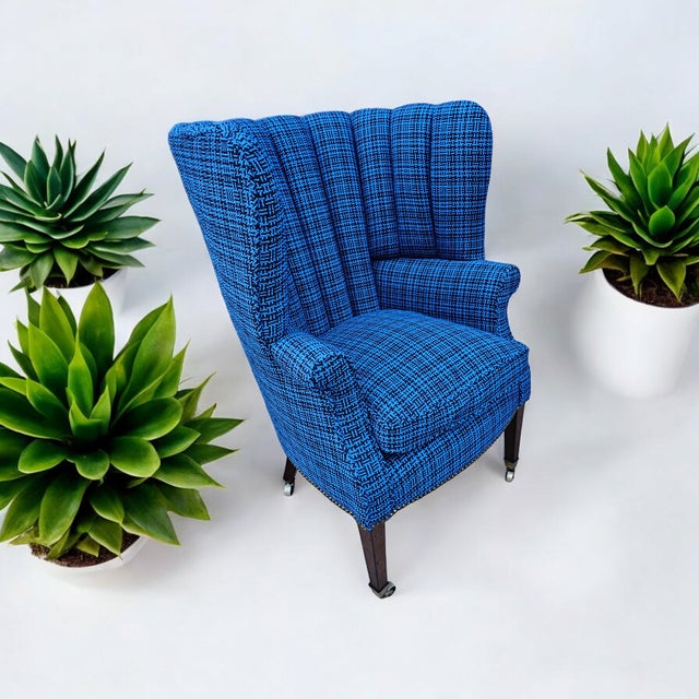 Antique Federal Barrel Back Upholstered Armchair Late 18th/Early 19th Century For Sale - Image 4 of 12