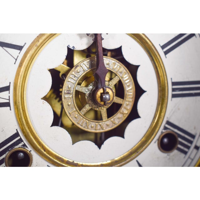 米国「ＷＡＴＥＲＢＵＲＹ」社１９００年代初頭のアンティークキャリッジクロック Chapel Clock from Waterbury Clock Co., Usa, 1890s | Chairish