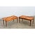French Vintage Pair of Parquet Coffee Tables For Sale - Image 13 of 15