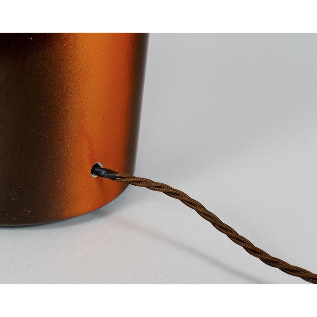 1960s Vintage Chalkware Advertisement Blue Nun Bottle Table Lamp, 1960s For Sale - Image 5 of 10