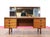1960s Mid Century Modern Vintage Teak Vanity Desk Dresser by Bath Cabinets For Sale - Image 10 of 14