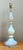 Glass Vintage Murano Opalescent Glass and Lucite Table Lamp For Sale - Image 7 of 12
