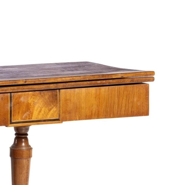 19th Century Wooden Game Table For Sale - Image 4 of 6