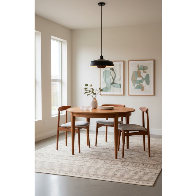 Chairs in Teak by Arne Hovmand Olsen for Mogens Kold, 1960s, Set of 6 For Sale - Image 6 of 18