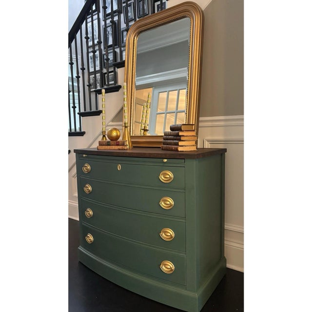 Henredon Vintage Hepplewhite Server/Chest of Drawers For Sale - Image 4 of 11