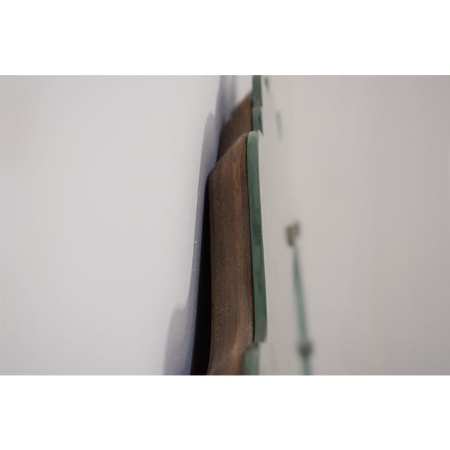 Wood Vintage Italian Mirror by Pietro Chiesa, 1950s For Sale - Image 7 of 16