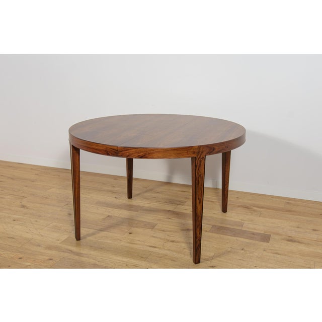 Mid-Century Modern Extendable Dining Table in Rosewood by Severin Hansen for Haslev Møbelsnedkeri, Denmark, 1960s For Sale - Image 18 of 18