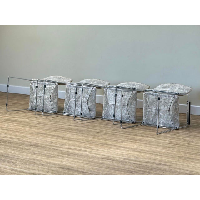 Jano Chairs by Kazuhide Takahama for Gavina, 1960s, Set of 4 For Sale - Image 14 of 15