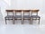 Mid-Century Dining Chairs by Schienning & Elgaard for Randers Mobelfabrik, 1960s, Set of 4, in Very Good conditions....