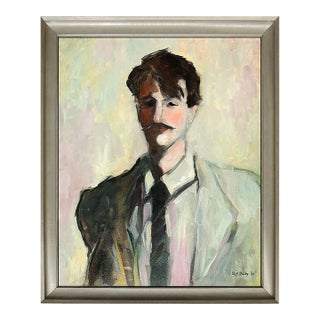 1990s Man In Pale Blue, Clifford Bailey For Sale