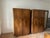 Pair Art Deco Curvy Cabinets, wardrobes. Original good condition.