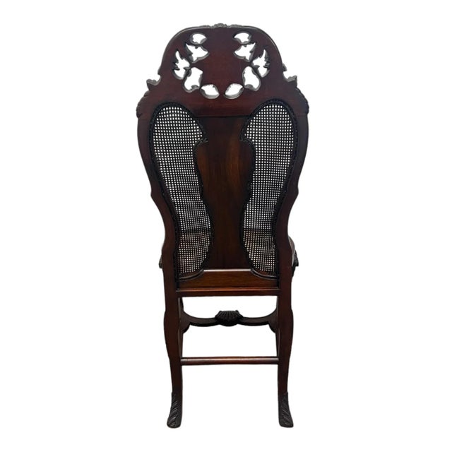 18th Century Italian Renaissance Cane Chair For Sale - Image 4 of 12