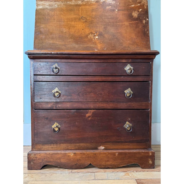 Late 19th Century Primitive Early American Secretary For Sale In Philadelphia - Image 6 of 10