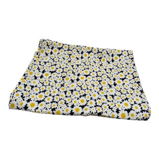Vibrant, Kate Spade Bold Cotton Daisy Floral Tablecloth For Sale