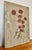Antique botanic oil painting of bright red carnations, late 19th century. Detailed and accurate rendering. Signed “Ison”...