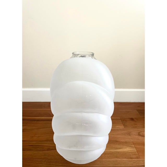 Art Deco Balos Glass Vase For Sale - Image 4 of 6