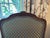 Early 18th Century Pair of Vintage French Louis XIV-Style Carved Fauteuil Chairs by Baker Furniture Company. For Sale - Image 5 of 6