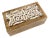 Vintage Wood Carved Floral Inlay Jewelry Trinket Box Hand Made in India For Sale
