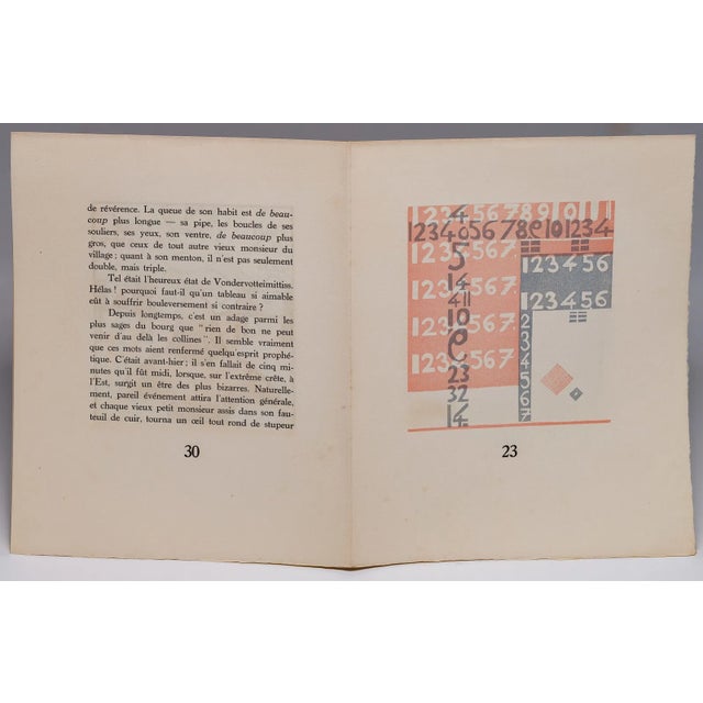 Tan 1927 Edgar Allan Poe “Le Diable Dans Le Beffroi” Jacques Maret Illustrated Limited Edition For Sale - Image 8 of 8
