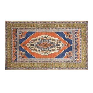 1960s Turkish Oushak Rug For Sale