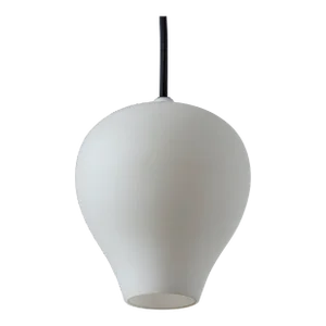 1950s Opaline Glass Pendants by Alf Svensson for Bergboms Belysning