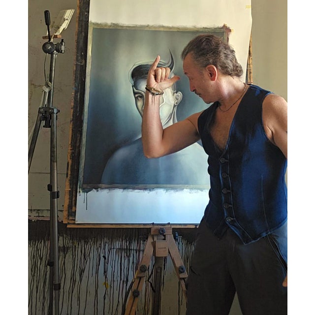 Stefano Mazzolini, Latiziam, 2026, Oil Painting on Canvas For Sale - Image 12 of 18
