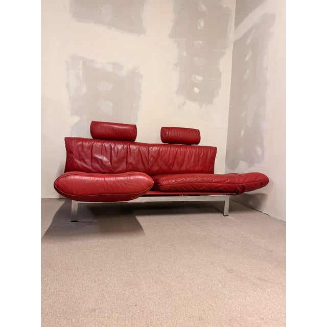 DS-140 Two-Seater Sofa in Leather from de Sede, 1980s For Sale - Image 9 of 18