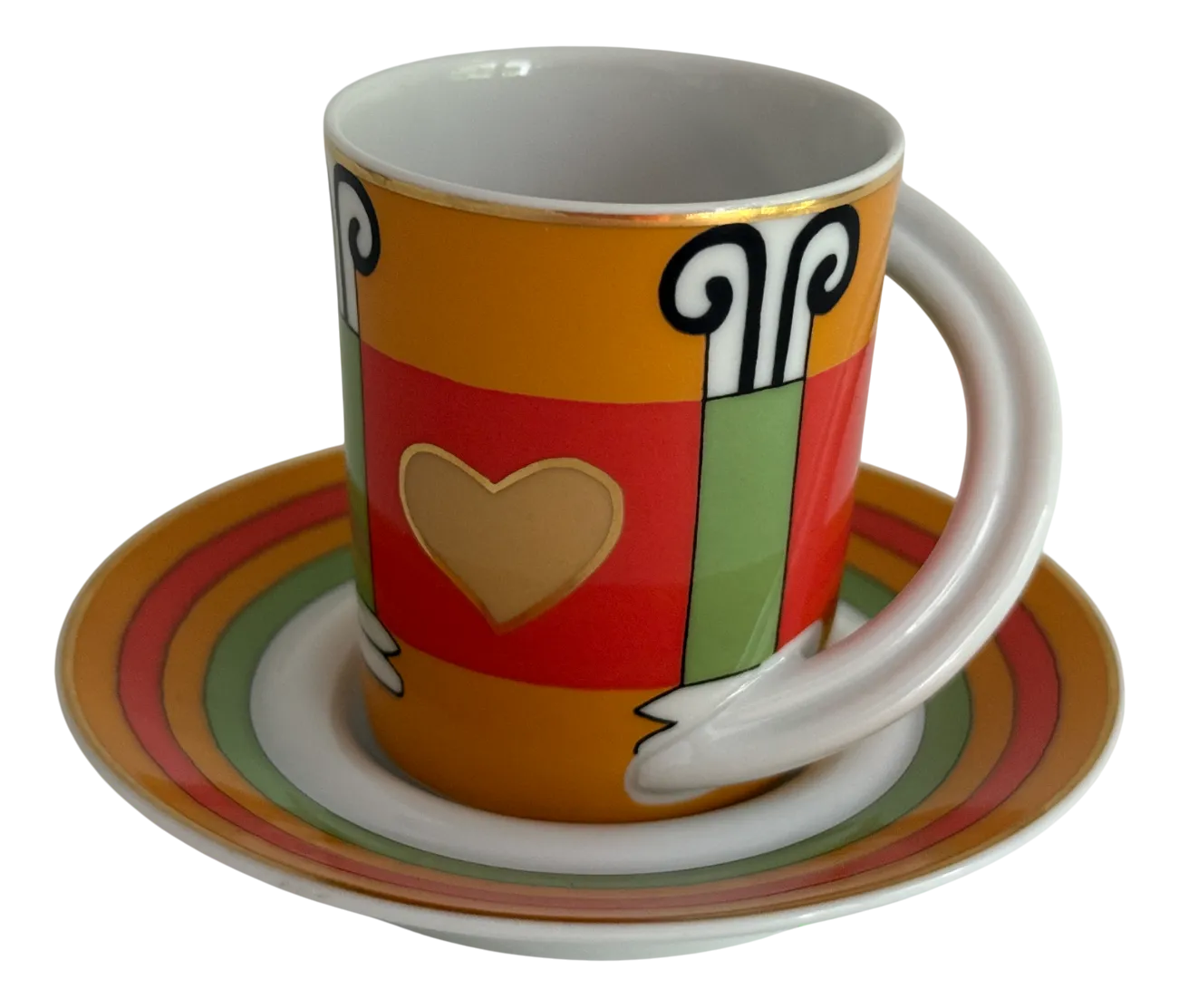 No. 34 Espresso Collectors Cup and Saucer by Sybille Ruge for