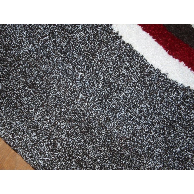 2021 Handmade Contemporary Ora French Hooked Rug For Sale - Image 10 of 12