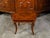 Brown Midcentury Walnut Coffee Table with Star Inlay and Curving Legs For Sale - Image 8 of 10