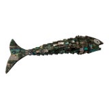 1960s Abalone in the Form of a Fish Articulated Bottle Opener For Sale