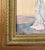 Wood Original Steve LeBailly Signed Watercolor Portrait After Whistler Adeline Grand Ornate Gilt Frame For Sale - Image 7 of 12