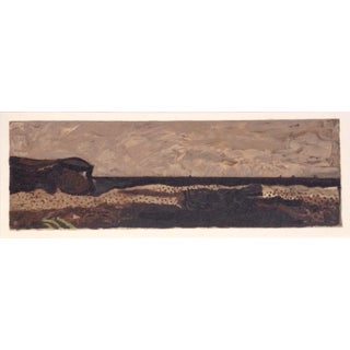 1960s Braque Lithograph La Plage De Varengeville 1938 For Sale