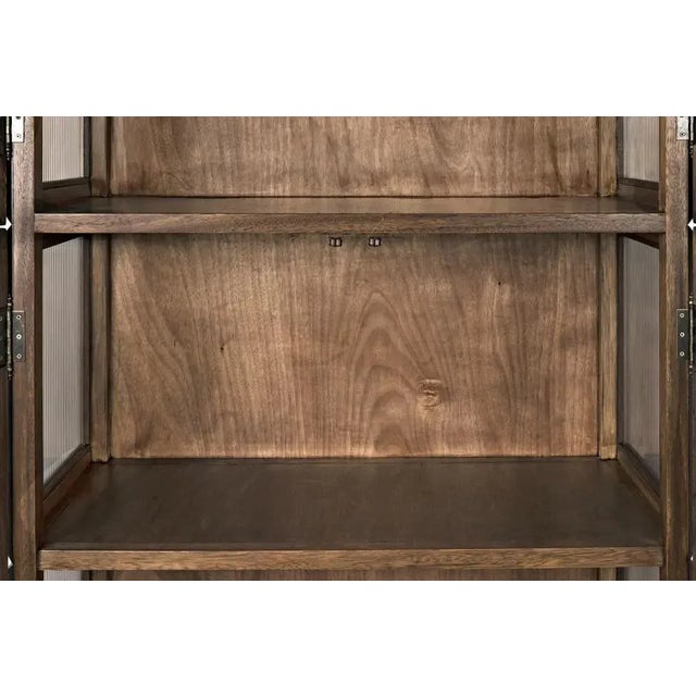 NOIR Collins Hutch, Dark Walnut For Sale - Image 10 of 11