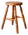 Vintage Pine Farm Stool For Sale