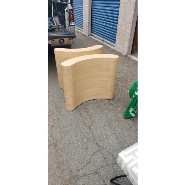 Live Edge Rectangular Travertine Dining Table For Sale - Image 12 of 13