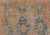 Orange Antique Persian Kurdish Rug With All-Over Geometric Medallion in Orange & Blue 5'2 X 6'6 For Sale - Image 8 of 12