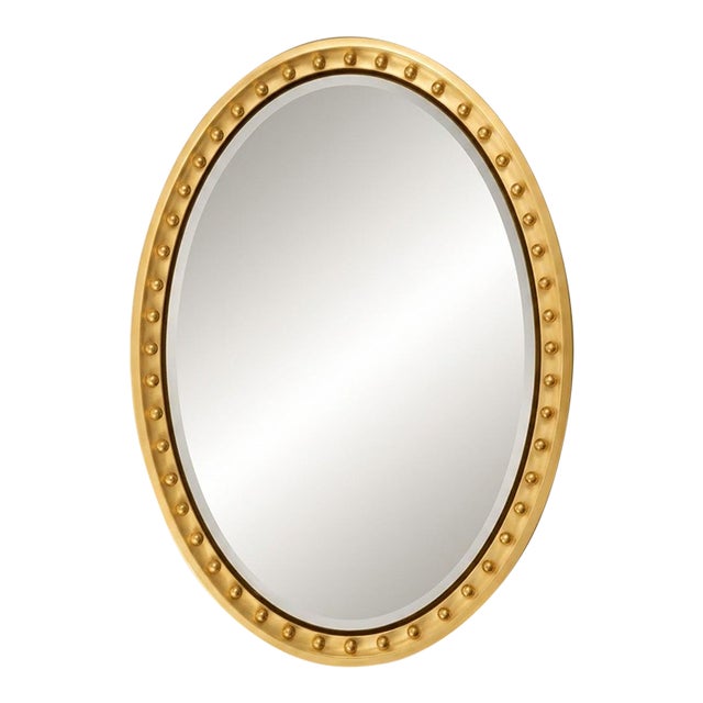 Friedman Brothers Thomkins Tavern Mirror in Classic Gold - 29"x41" For Sale