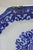 Ceramic Antique Flow Blue and White Transferware Ironstone Platter Dish W Chinese Dragon For Sale - Image 7 of 12