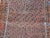 19th Century Turkmen Yomut Area Rug in Allover Geometric Pattern in Dark Red, Brown, French Blue For Sale - Image 15 of 18