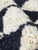 Textile Black Checkered Wool Rug - 9.8 X 8.5 Ft For Sale - Image 7 of 8