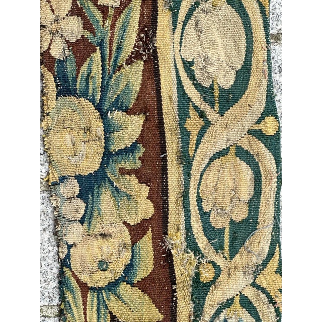 Antique French Aubusson Tapestry For Sale - Image 14 of 18