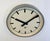 Large Industrial Grey Factory Wall Clock from Pragotron, 1960s For Sale - Image 4 of 18